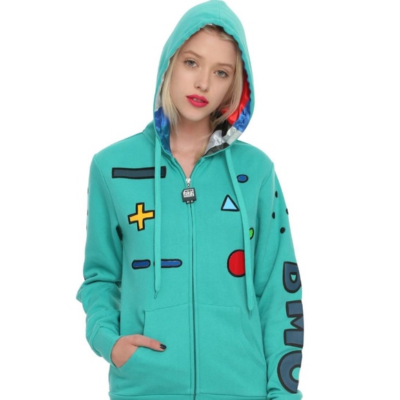 We Love Fine original BMO Hoodie Adventure Time - Picture 1 of 5